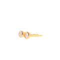 Ohrstecker Brillanten 3 mm inkl. Ohrmuttern
