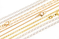 Ankercollier aus Gelbgold