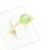 Verdelith Turmalin Ring