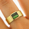 Turmalin Ring Recyclinggold