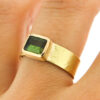 Turmalin Ring Recyclinggold