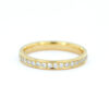 Memoirering Weißgoldring Weißgold aus dem Rhein Brillantring
