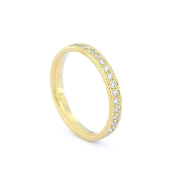 Gelbgold Memoire Ring