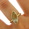 Goldring Rutilquarz Recyclinggold