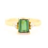 Turmalinring Antikring mit Brillanten