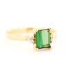 Turmalinring Antikring mit Brillanten