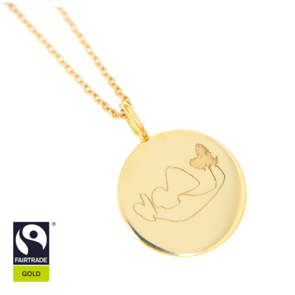 Goldanhänger Fairtrade